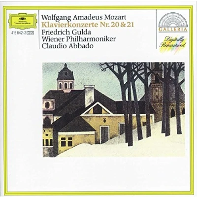 Afbeelding van Friedrich Gulda, Wiener Philharmoniker, Claudio Abbado Mozart: Piano Concertos Nos.20 &amp; 21 (CD)