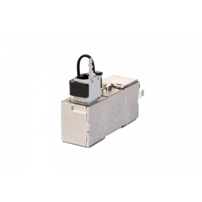 Afbeelding van Metz Connect RJ45 Netwerk Adapter CAT 7a [1x bus 1x bus] Zilver