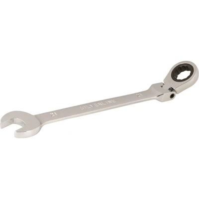 Afbeelding van Silverline Flexibele steek ringratelsleutel 21 mm