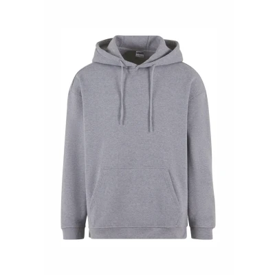 Afbeelding van Urban Classics Basic Hoodie, Heren, Maat: Small, Heathergrey