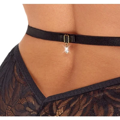 Afbeelding van Kissable Halternek Body Zwart