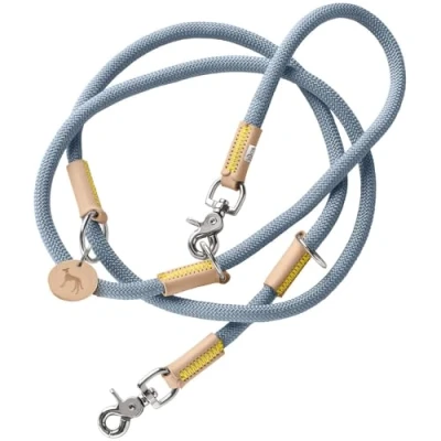 Afbeelding van Hondenriem Hunter MALIA Blauw 1 x 200 cm