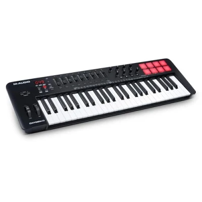 Afbeelding van M Audio Toetsenbordcontroller Oxygen 49 MKV (Toetsenbord), MIDI controller, Zwart