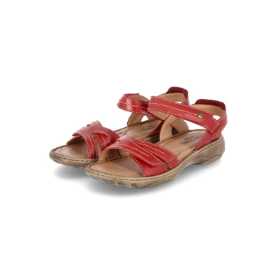 Afbeelding van Josef Seibel Debra Sandalen, Dames, Maat: 42, Rot Leer