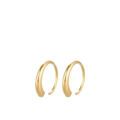 Afbeelding van Elli Hoops Design Oorbellen goldcoloured, Dames, Maat: One Size, Gold coloured