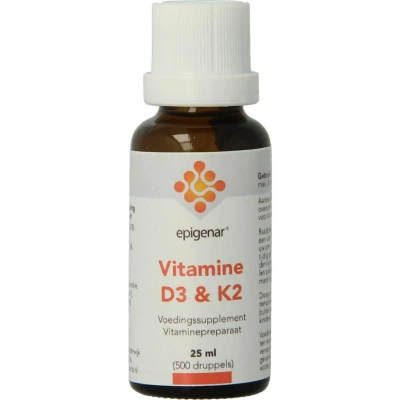 Afbeelding van Epigenar Support Vitamine D3 en K2 Druppels 25ml