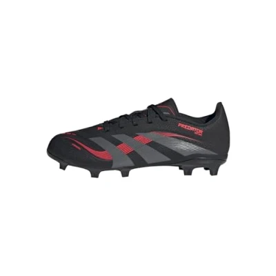 Afbeelding van adidas Performance Predator League Unisex Voetbalschoenen met kunststof noppen voor kinderen, Maat: 33.5, Core black/grey four/lucid red