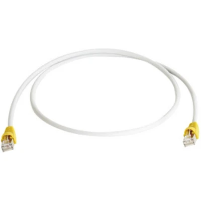 Afbeelding van Telegärtner RJ45 (cross) Netwerkkabel Aansluitkabel CAT 6A S/FTP 2.00 m Grijs Vlambestendig, Snagless