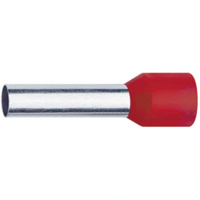 Afbeelding van Klauke 4696 Adereindhulzen 0.50 mm² Deels geïsoleerd Wit 1000 stuk(s)