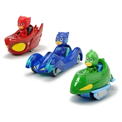 Image de Coffret de 3 véhicules Majorette avec figurines Pyjamasques