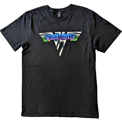 Afbeelding van Van Halen Original Logo Heren T shirt M Zwart