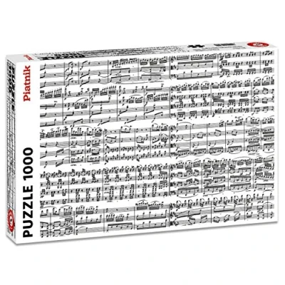 Afbeelding van Muziek noten: 1000 STUKS