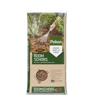 Afbeelding van Pallet Boomschors 60 liter Pokon