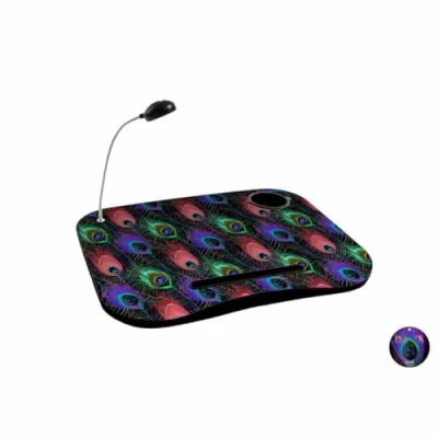 Afbeelding van Dienblad DKD Home Decor 8424001892549 48 x 38 7 cm Zwart Multicolour PVC