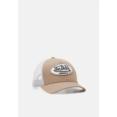 Afbeelding van Von Dutch Trucker Boston Unisex Pet, Maat: One Size, Mocha/white