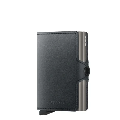 Afbeelding van Secrid Twinwallet portemonnee Mirum Plant Based black Dames