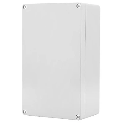 Afbeelding van Afleidingsdoos, Instrumentenvak ABS Waterdichte IP65 Elektroprojectdoos, voor Binnen en Openluchtelektriciteit, Brandbestrijdingsmateriaal (200 x 120 75 mm)