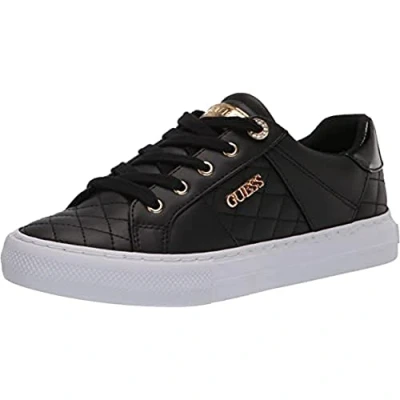Afbeelding van Guess Loven3 damessneakers, maat 10 M, zwart/meerkleurig, 36 EU, Zwart/Veelkleurig