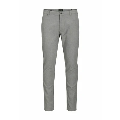 Afbeelding van Jack &amp; Jones Heren CHINO Broek JPSTMARCO BOWIE WINTER slim Grijs 32W / 34L Volwassenen