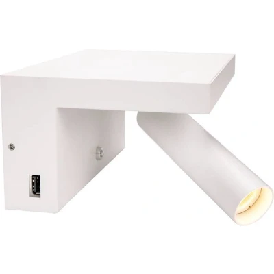 Afbeelding van SLV KARPO 1002140 Wandlamp LED vast ingebouwd 6.6 W Wit