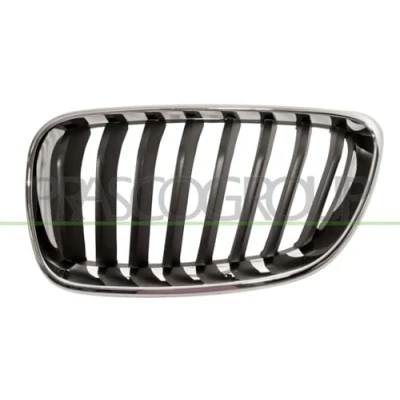 Afbeelding van PRASCO BM2502004 Grille Auto Links Verchroomd zwart BMW: 2 Coupe