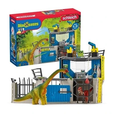 Image de SCHLEICH Grande station de recherche Dino 41462 A partir 4 ans