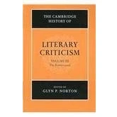 Afbeelding van The Cambridge History of Literary Criticism