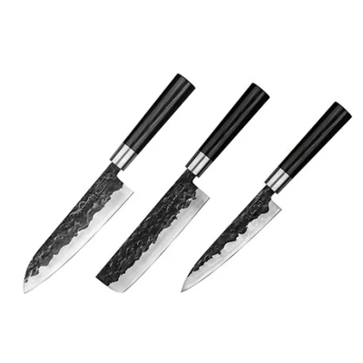 Afbeelding van Samura Blacksmith messenset 3 delig