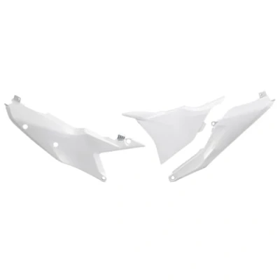 Afbeelding van UFO Zijnummerplaten Luchtfilterbakdeksels KTM SX125 SX150 SX250 SXF250 SXF350 SXF450 2023 Wit