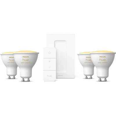 Afbeelding van Philips Hue Uitbreidingspakket White Ambiance GU10 4 Lampen
