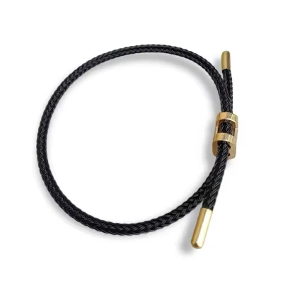 Afbeelding van Mpariz Luxe H Armband Zwart