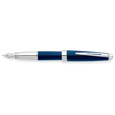 Afbeelding van A. t. Cross Aventura m Habitat Blauw met roestvrijstalen veer