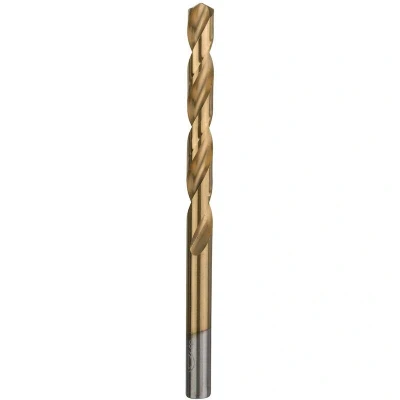 Afbeelding van Bosch Accessories 2609255105 HSS Metaal spiraalboor 8 mm Gezamenlijke lengte 117 TiN DIN 338 Cilinderschacht 1 stuk(s)