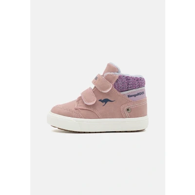 Afbeelding van Kangaroos KAVU Primo Sneakers hoog voor kinderen, Maat: 21, Sphinx/grisaille Imitatieleer/ textiel