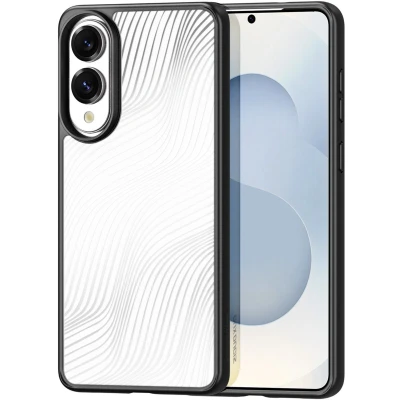 Afbeelding van Dux Ducis Telefoon hoesje geschikt voor de Samsung Galaxy S25 Edge Back Cover Aimo Series Zwart