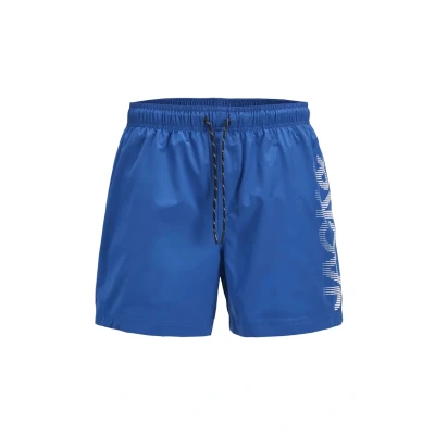 Afbeelding van Jack &amp; Jones MAUI Zwemshorts, Heren, Maat: XS, Blau