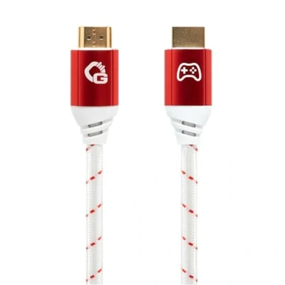 Afbeelding van OEHLBACH GAMING Nieuwe rode game 2 m HDMI 2.1b kabel Ultra High Speed gecertificeerd 8K @60Hz, eARC, ALLM, VRR, DSC compatibel met PS5, Xbox Series X/S, Nintendo Switch, PC wit 1 stuk