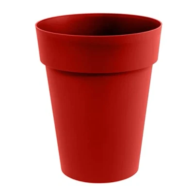 Afbeelding van Bloempot Toscane kunststof rood D44 x H53 cm 50 liter Bloempotten/plantenpotten