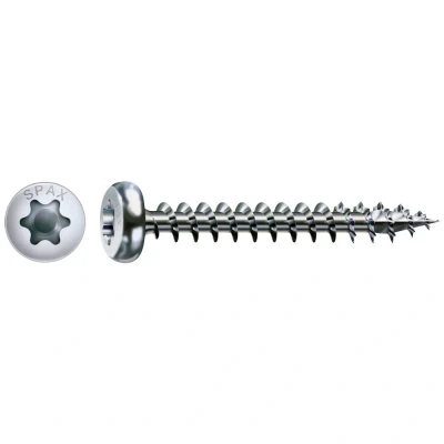 Afbeelding van SPAX 0201010450605 Houtschroef 4.5 mm 60 T STAR plus Staal WIROX 500 stuk(s)