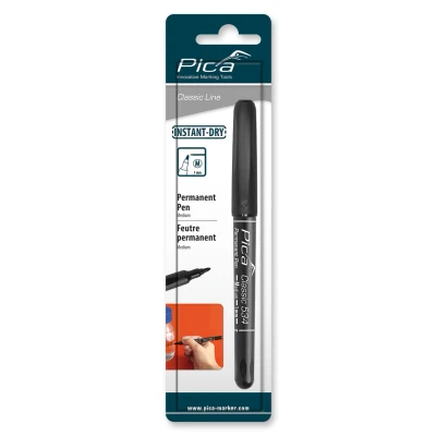 Afbeelding van Pica Classic 534/46 Permanent Pen Medium 1.0 mm zwart (blister)