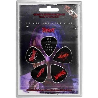 Afbeelding van Slipknot We Are Not Your Kind Plectrum Set van 5 Multicolours