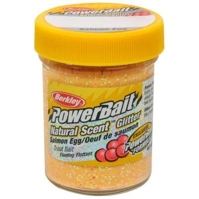 Afbeelding van Berkley PowerBait® Natural Glitter Trout Dough 50g Salmon Egg Rainbow Powerbait