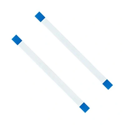 Afbeelding van Mcbazel 2 stuks 12 polige aan/uit knoppen, flexibele platte vervangende kabel voor PS4 controller