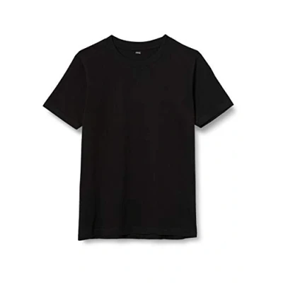 Afbeelding van Build Your Brand Kids Basic T shirt, zwart, 146 152 cm meisjes, zwart.