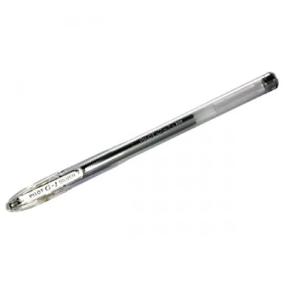 Afbeelding van Pen Roller Pilot G 1 Zilverkleurig 0,4 mm (12 Stuks)