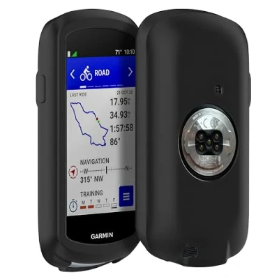 Afbeelding van Beschermhoes voor Garmin Edge 1040 siliconen beschermhoes, zwart, zachte bescherming Phonillico®