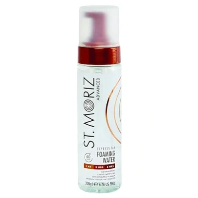 Afbeelding van Advanced Express Tan Foaming Water kleurloos zelfbruinend schuim voor lichaam en gezicht 200ml
