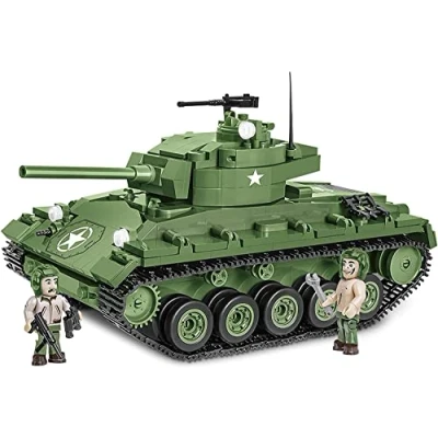 Afbeelding van COBI M24 Chaffee 2543 Constructiespeelgoed Bouwpakket Tank Oorlog