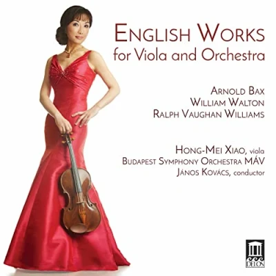 Afbeelding van Hong Mei Xiao, Budapest Symphony Orchestra MÁV English Works For Viola &amp; (CD)