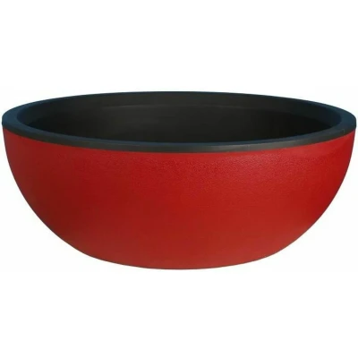 Afbeelding van Bloempot Riviera Granite Ø 40 cm Rood